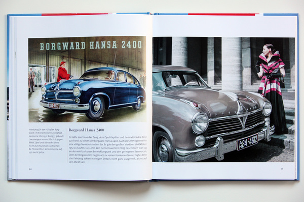 Buch "Luxuswagen der Fünfzigerjahre" - aus dem Kapitel zum Borgward Hansa 2400