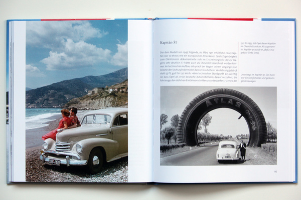Buch "Luxuswagen der Fünfzigerjahre" - aus dem Kapitel zum Opel Kapitän