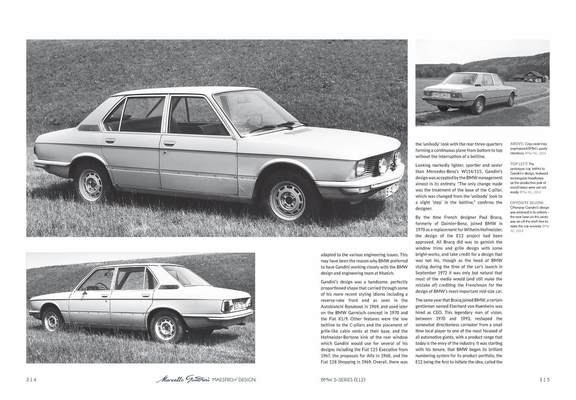 Buch «Marcello Gandini - Maestro of Design» - Der 5er BMW ist nach den ersten Fingerübungen der 60er Jahre ein Verwandter der Alfa Limousinen