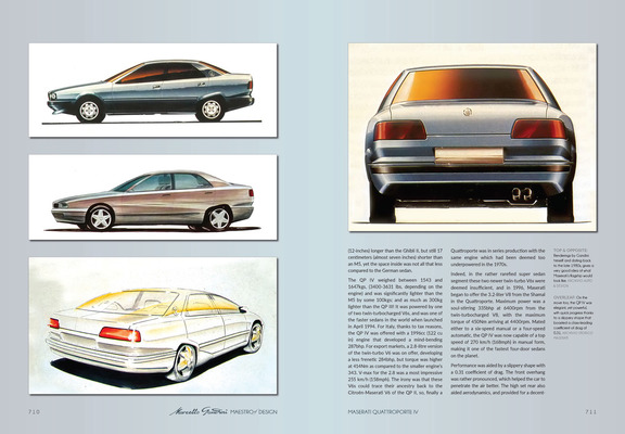 Buch «Marcello Gandini - Maestro of Design» - Wirklich sportliche Oberklasselimousinen müssen so aussehen wie ein Maserati Quattroporte