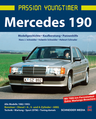 Buch "Mercedes 190" aus der Reihe "Passion Youngtimer" - Einband