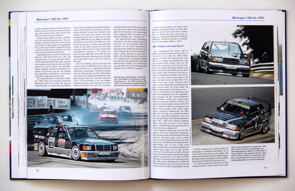Bild Buch "Mercedes 190" aus der Reihe "Passion Youngtimer" - Sporteinsatz und -erfolge