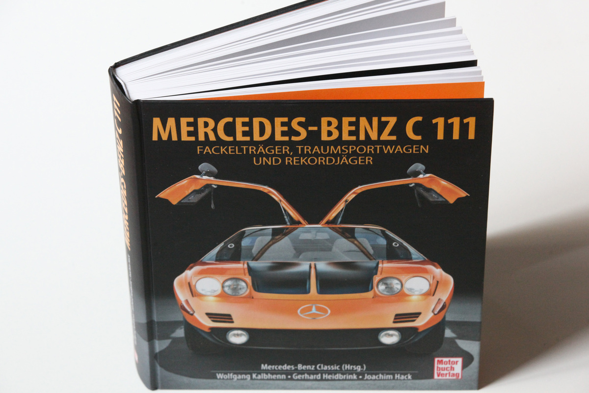 Buch | Mercedes-Benz C 111 – Fackelträger, Traumsportwagen und Rekordjäger