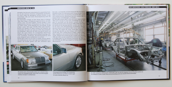 Buch "Mercedes-Benz W 124" - der bei Porsche gebaute 500 E