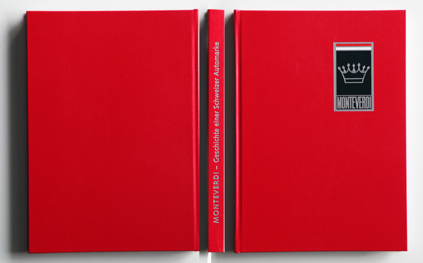 Buch "Monteverdi- Geschichte einer Schweizer Automarke" - Einband
