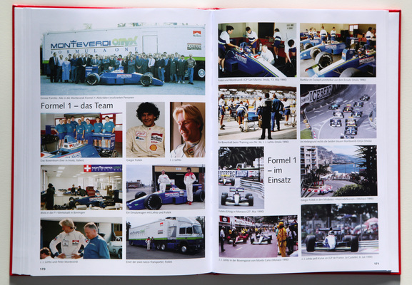 Bild Buch "Monteverdi- Geschichte einer Schweizer Automarke" - Formel 1 in den Neunzigerjahren