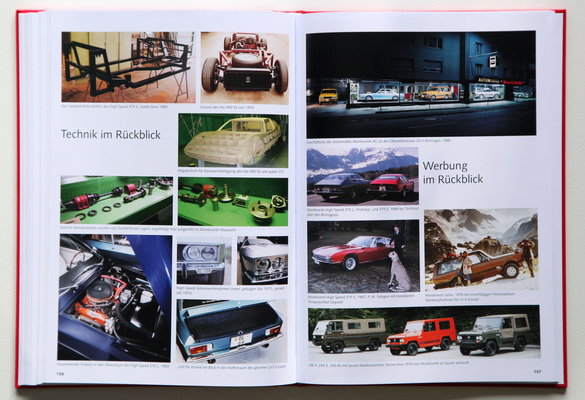 Buch "Monteverdi- Geschichte einer Schweizer Automarke" - Technik und Werbung im Rückblick