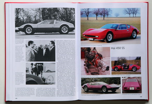 Buch "Monteverdi- Geschichte einer Schweizer Automarke" - der Monteverdi Hai 450 SS