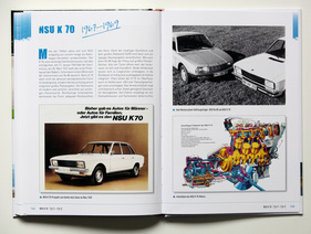 Buch "NSU - Alle Automobile von 1905 bis 1977" - NSU K70 Buch "NSU - Alle Automobile von 1905 bis 1977" - NSU K70