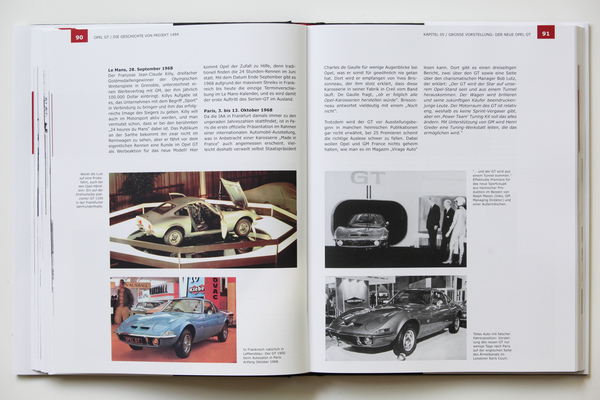 Bild Buch "Opel GT - Die Geschichte von Projekt 1484" - Präsentation