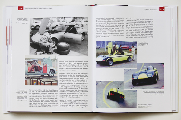 Bild Buch "Opel GT - Die Geschichte von Projekt 1484" - besondere Modelle