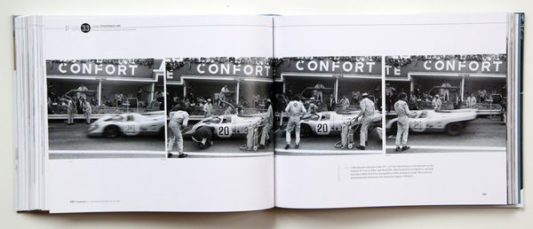 Bild Buch "Peter Falk - 33 Jahre Porsche" - 1000 km Rennen Spa 1971