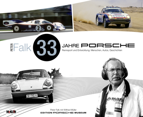 Buch "Peter Falk - 33 Jahre Porsche" - Cover Deutsch