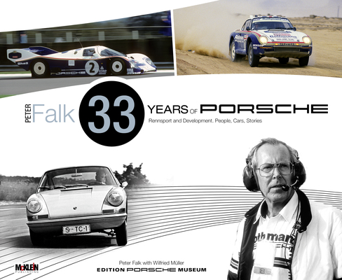 Buch "Peter Falk - 33 Jahre Porsche" - Cover Englisch