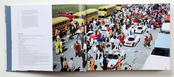 Bild Buch "Peter Falk - 33 Jahre Porsche" - Daytona 1968