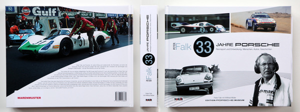 Buch "Peter Falk - 33 Jahre Porsche" - Einband