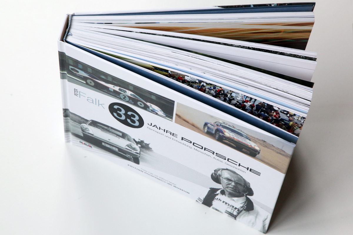 Buch "Peter Falk - 33 Jahre Porsche" - Einband