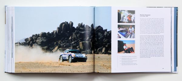 Buch "Peter Falk - 33 Jahre Porsche" - Rauhes Neuland - Paris Dakar