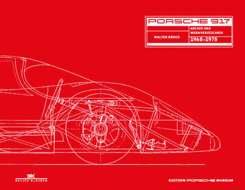 Buch "Porsche 917 - Archiv und Werkverzeichnis 1969-1975" - Einband vorne