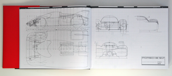 Bild Buch "Porsche 917 - Archiv und Werkverzeichnis 1969-1975" - Pläne