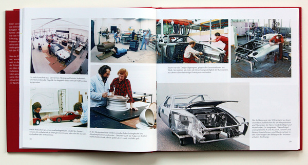 "Buch Porsche 928 - Alle Modelle von 1977 bis 1995" - Designentwicklung und Prototypenbau