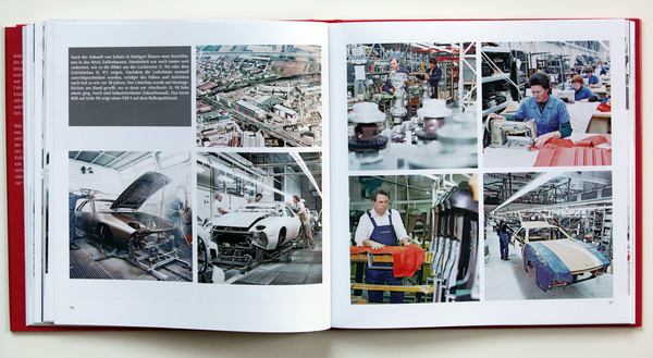 "Buch Porsche 928 - Alle Modelle von 1977 bis 1995" - Herstellung - viel Handarbeit