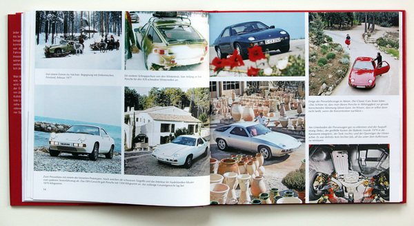 "Buch Porsche 928 - Alle Modelle von 1977 bis 1995" - Testfahrten und Pressefoto-Shootings