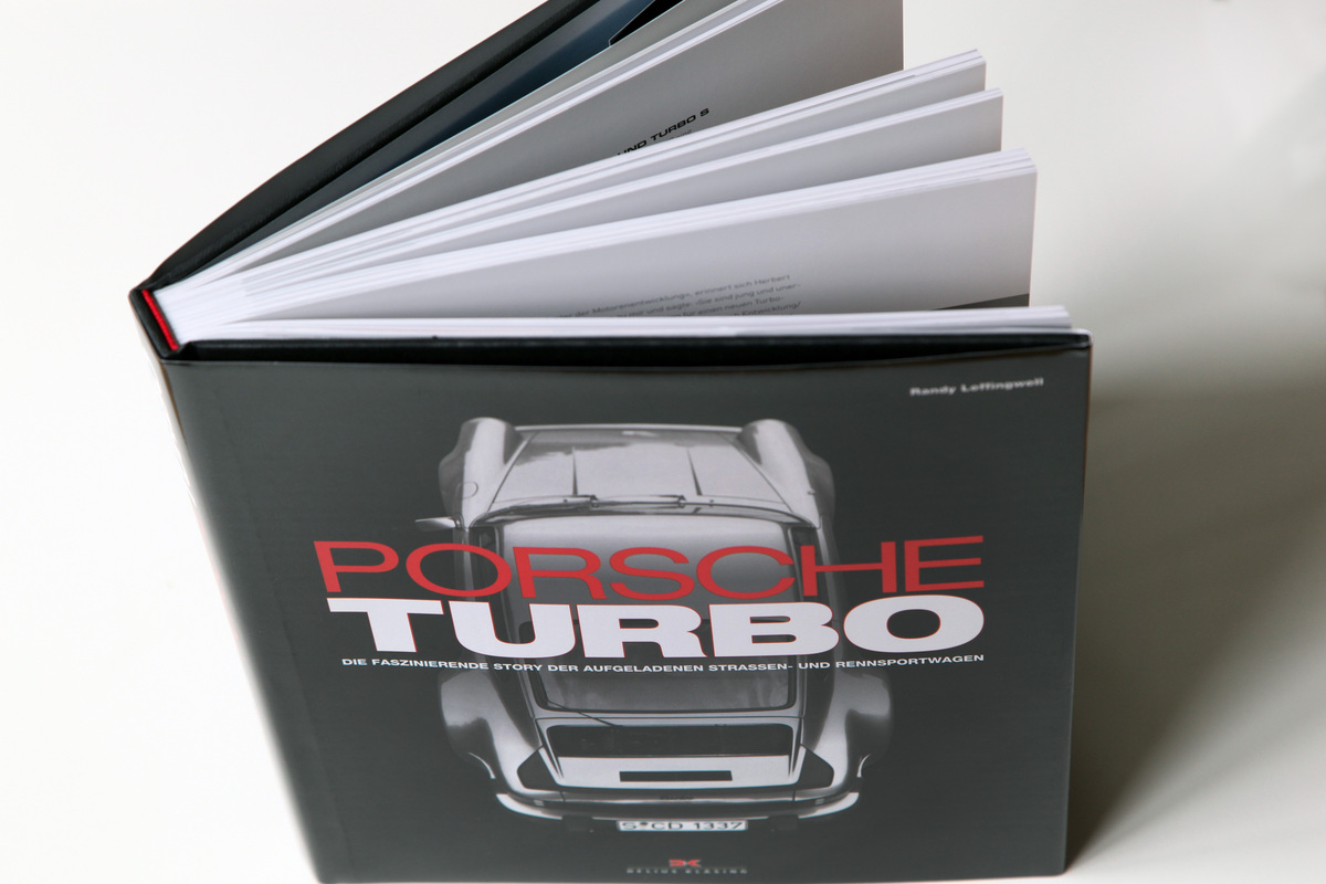 Buch "Porsche Turbo" - Einband