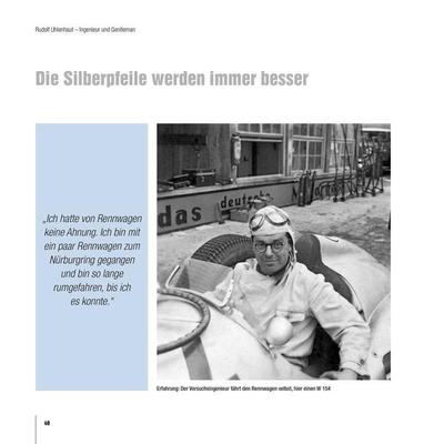 Buch "Rudolf Uhlenhaut - Ingenieur und Gentleman - Der Vater des 300 SL" - Im Silberpfeil