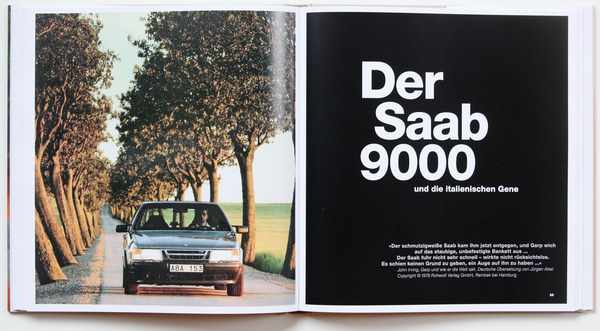 Buch "Saab - der Weg einer Kultmarke" - Saab 9i000 und seine italienischen Gene