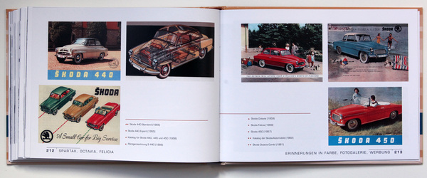 Buch Skoda Spartak, Octavia, Felicia - einige wenige Farbbilder