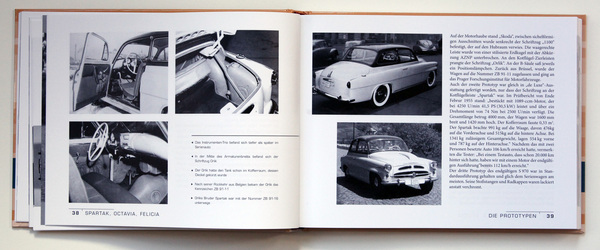 Buch Skoda Spartak, Octavia, Felicia - mit vielen Abbildungen von Prototypen