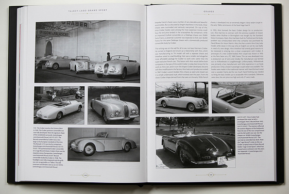 Buch "Talbot-Lago Grand Sport - The Car from Paris" - Der Schweizer Graber in Wichtrach war einer der Karosseriebauer, die dem Talbot Lago Grand Sport Gestalt gaben
