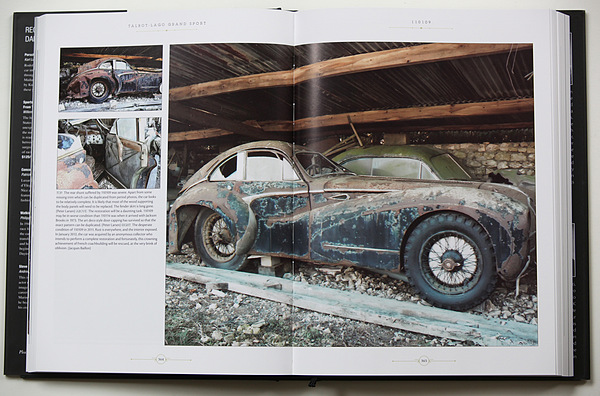 Buch "Talbot-Lago Grand Sport - The Car from Paris" - Im zweiten Band wird jedes Fahrzeug ausführlich illustriert und beschrieben