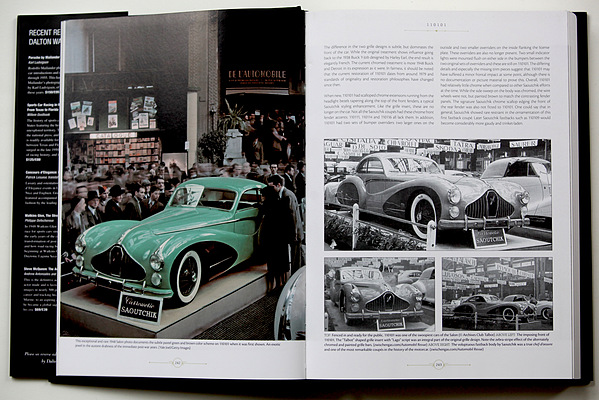 Buch "Talbot-Lago Grand Sport - The Car from Paris" - Schwungvolle und prunkvolle Interpretation des Themas Talbot Lago Grandsport, die auch das Titelblatt schmückt