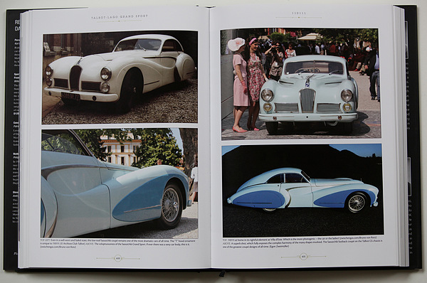 Buch "Talbot-Lago Grand Sport - The Car from Paris" - Zu den meisten Fahrzeugen werden Bilder über die ganze Geschichte hinweg gezeigt