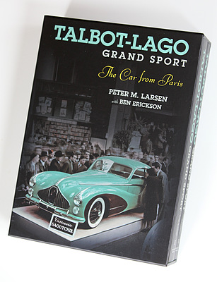 Buch "Talbot-Lago Grand Sport - The Car from Paris" - zwei Bücher im Schuber (648 Seiten und über 1'400 Abbildungen)