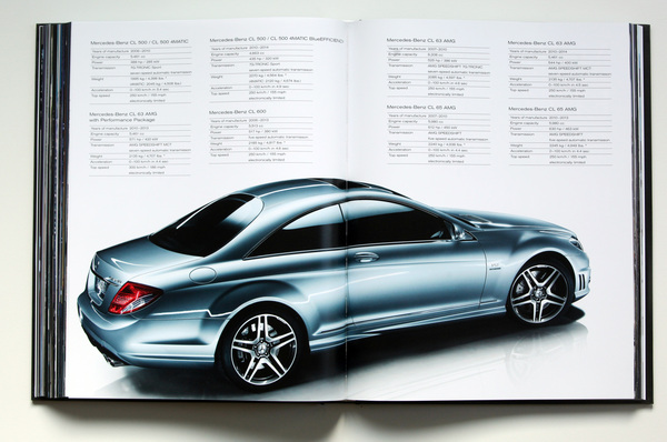 Buch "The Grand Cabrios & Coupés" - Kurze Charakterisierung der Modelle