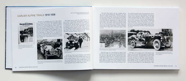 Bild Buch "The Rise and Fall of the French Alpine Rallye" - die Anfänge