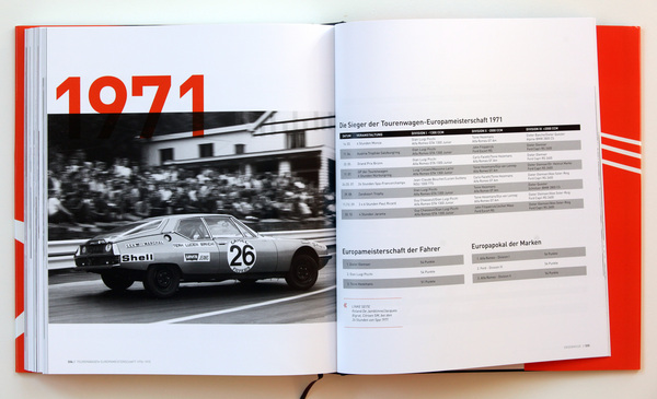 Buch Tourenwagen Europameisterschaft 1970-1975" - Anhang - die Sieger