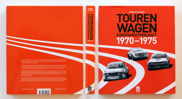 Buch Tourenwagen Europameisterschaft 1970-1975" - Einband rundum