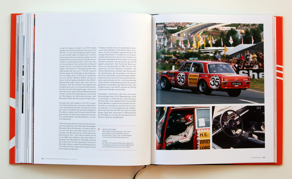 Buch Tourenwagen Europameisterschaft 1970-1975" - die Mercedes-Benz