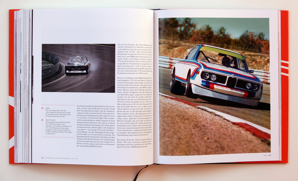 Bild Buch Tourenwagen Europameisterschaft 1970-1975" - die Werks-BMW