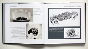 Buch "Two Summers - The Mercedes-Benz W 196 R Racing Car" - Aufbau des Rennwagens Buch "Two Summers - The Mercedes-Benz W 196 R Racing Car" - Aufbau des Rennwagens