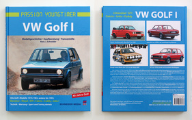 Buch VW Golf I - Einband vorne/hinten Buch VW Golf I - Einband vorne/hinten