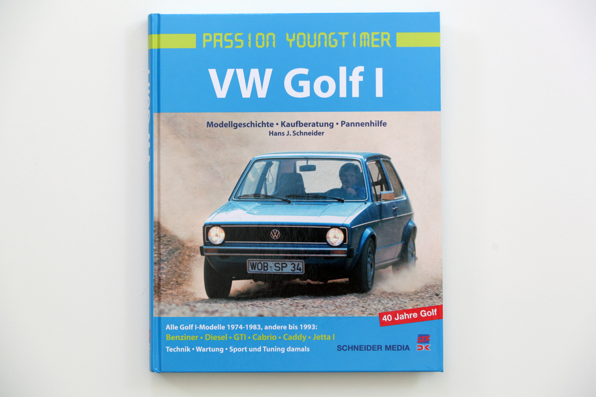 Buch VW Golf I - Einband vorne
