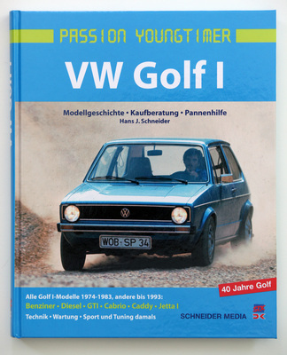 Buch VW Golf I - Einband vorne