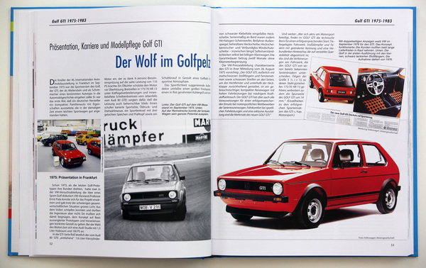 Buch VW Golf I - Golf GTI