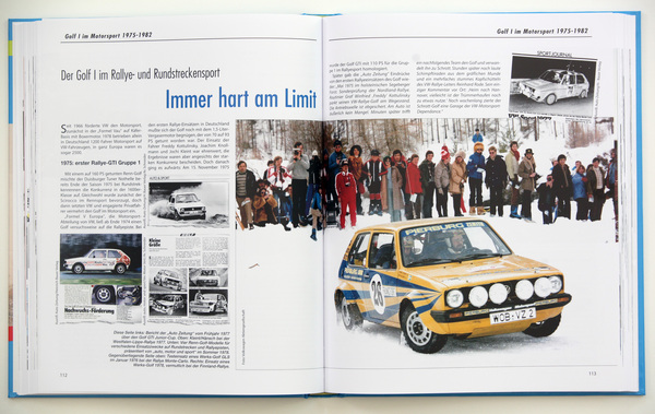 Bild Buch VW Golf I - der Golf im Rennsport