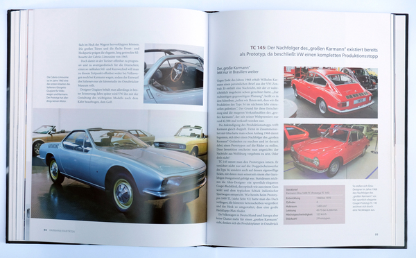 Buch "Volkswagen Raritäten" - Nachfolger für den grossen Karmann-Ghia